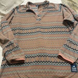 Southern March Large Aztec Pullover